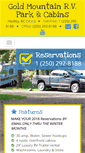 Mobile Screenshot of goldmountaincampground.com